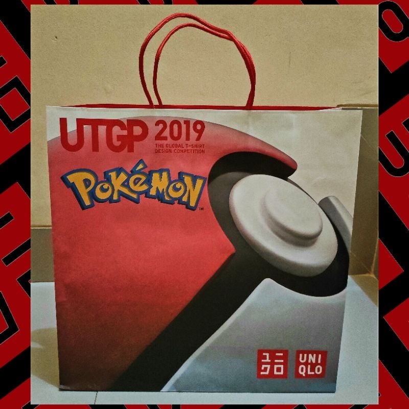 

Uniqlo pokemon paper bag