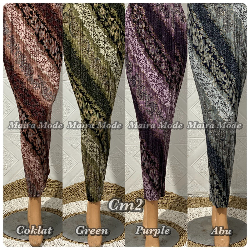 rok batik prisket JUMBO terbaru motif lengkap rok batik set atasan tunik