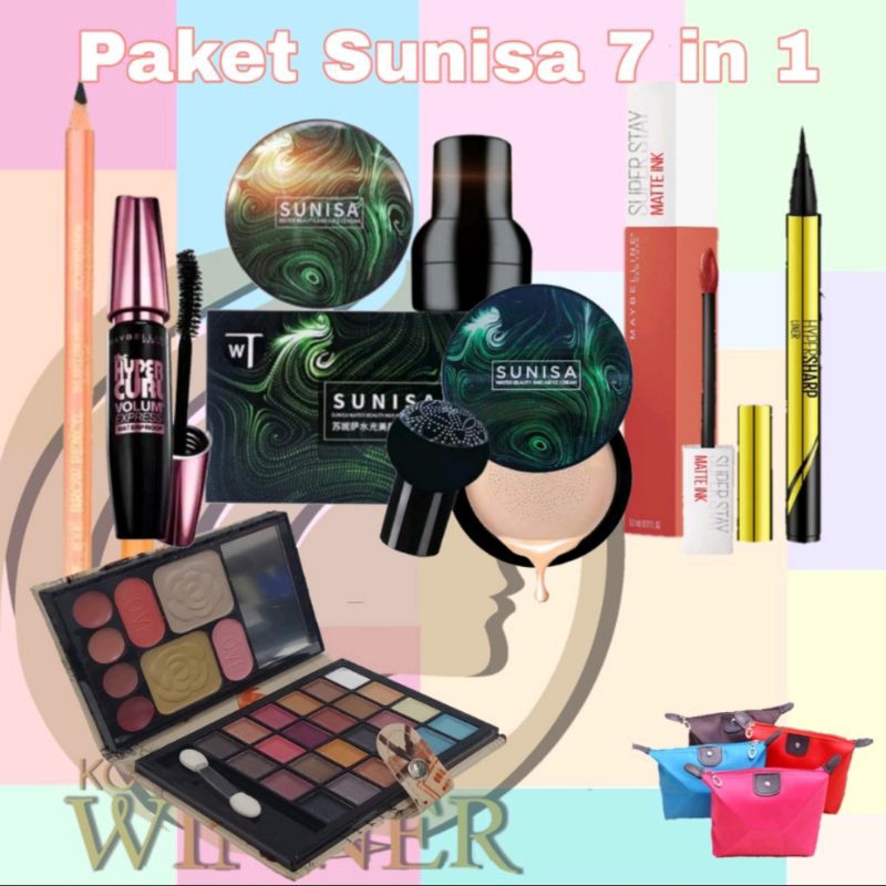 PAKET MAKEUP SUNISA 7IN1