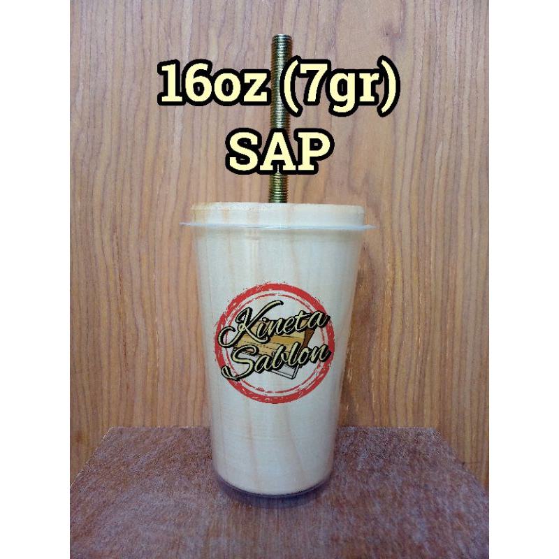 Moulding gelas cup uk 16oz (7gr) merk SAP