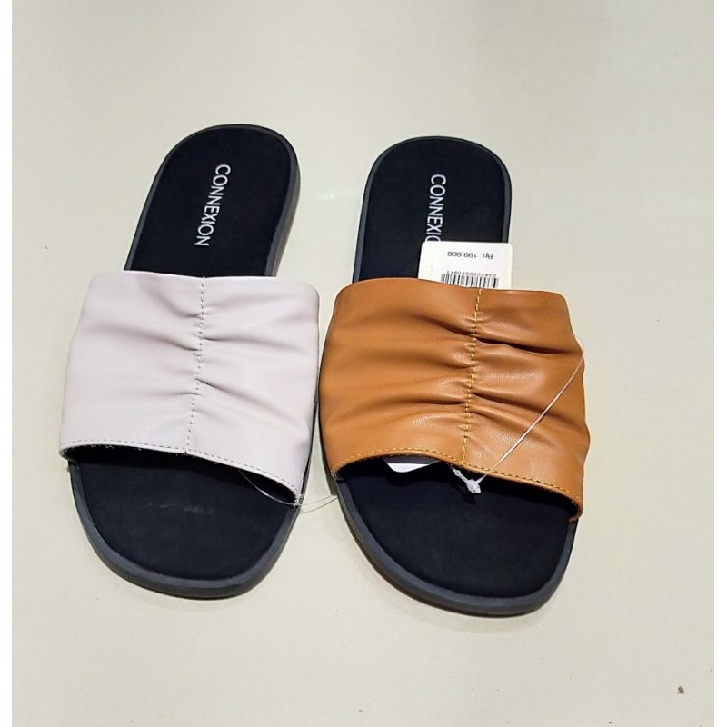 sandal flat wanita connexion
