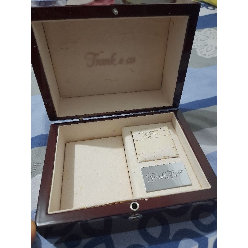 Box Frank Fire Frank and Co box kayu