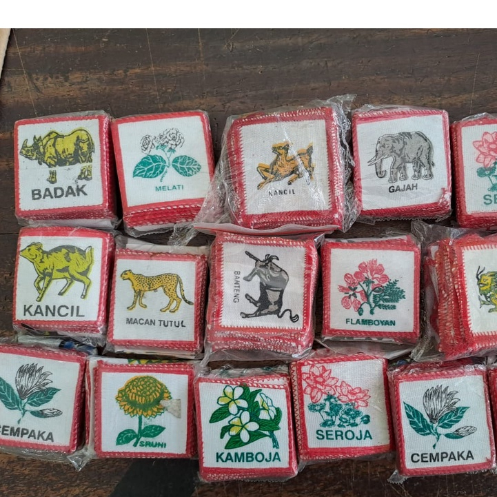 BET REGU PRAMUKA/BET BUNGA/BET HEWAN/BET BAJU/ BET SABLON (BACAAA DESKRIPSI)