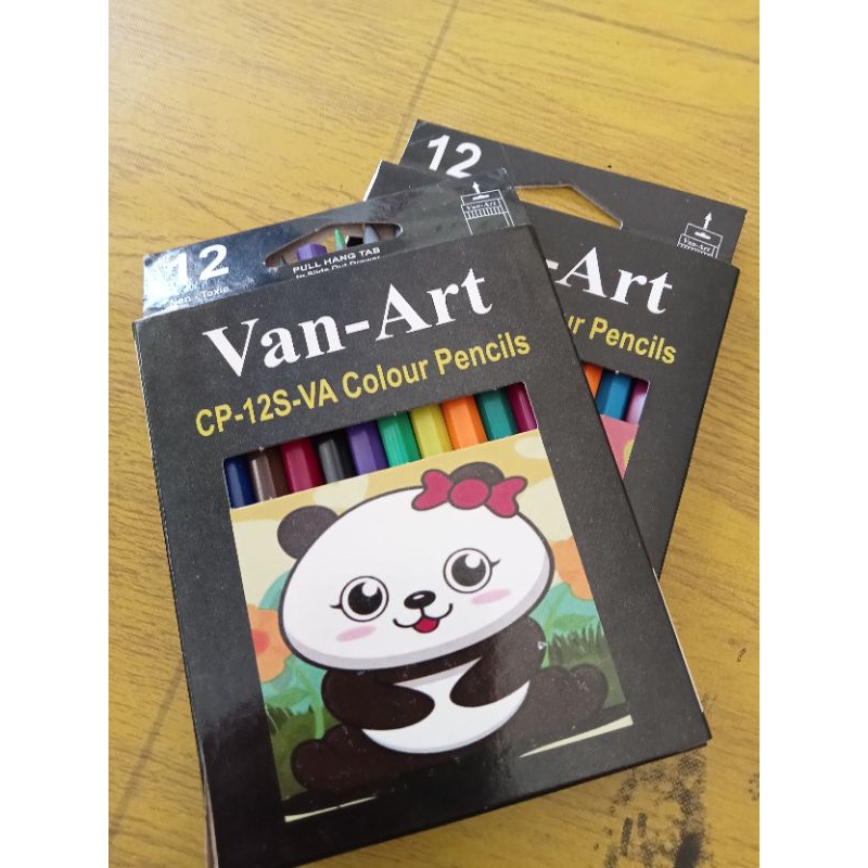 

pencil warna van art kecil
