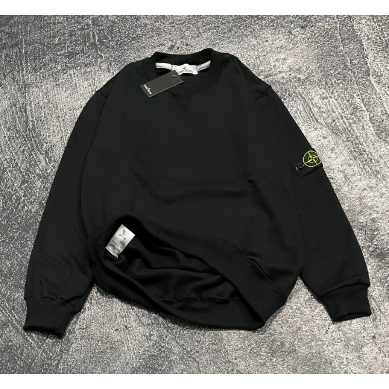 Sweater crewneck STONE ISLAND - Jaket preia STONE ISLAND termurah