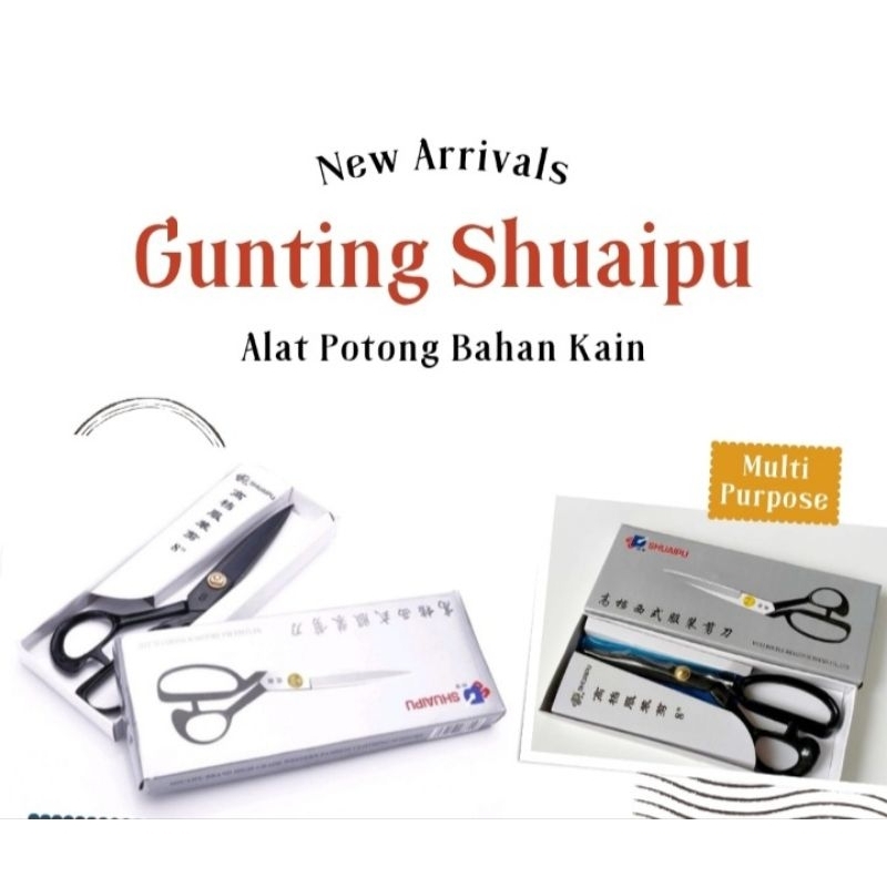 

Gunting kain SHUAIPU 8",9