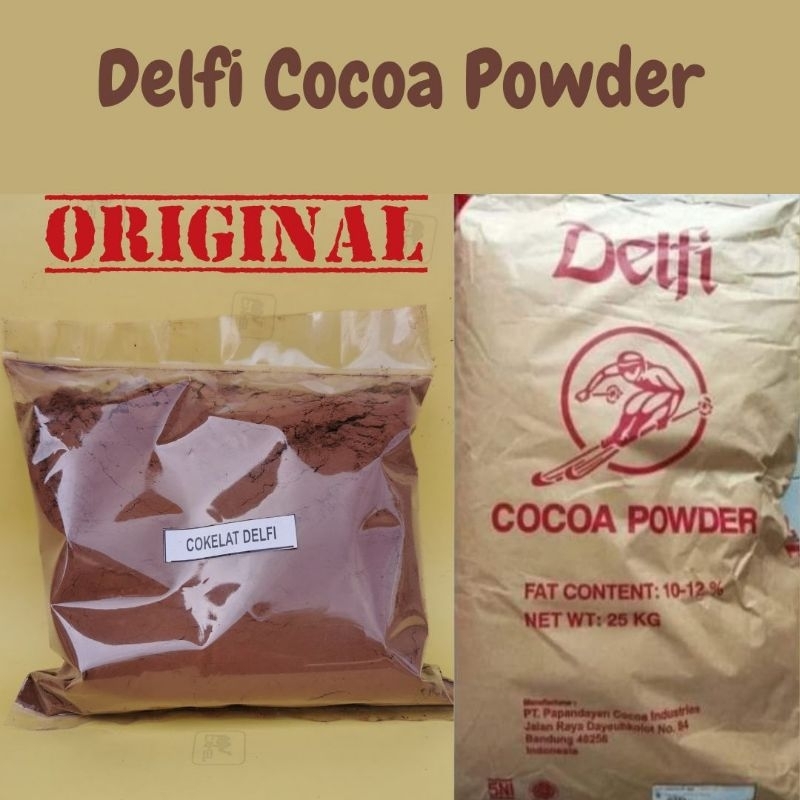 

Cokelat Bubuk Delfi 250gr - Cocoa Powder