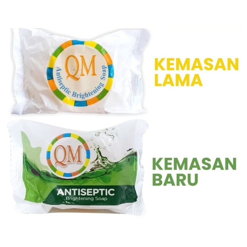 [BPOM] Sabun QM Lightening Brightening Glowing Whitening Soap 100% Original / Sabun Pemutih Wajah dan Badan