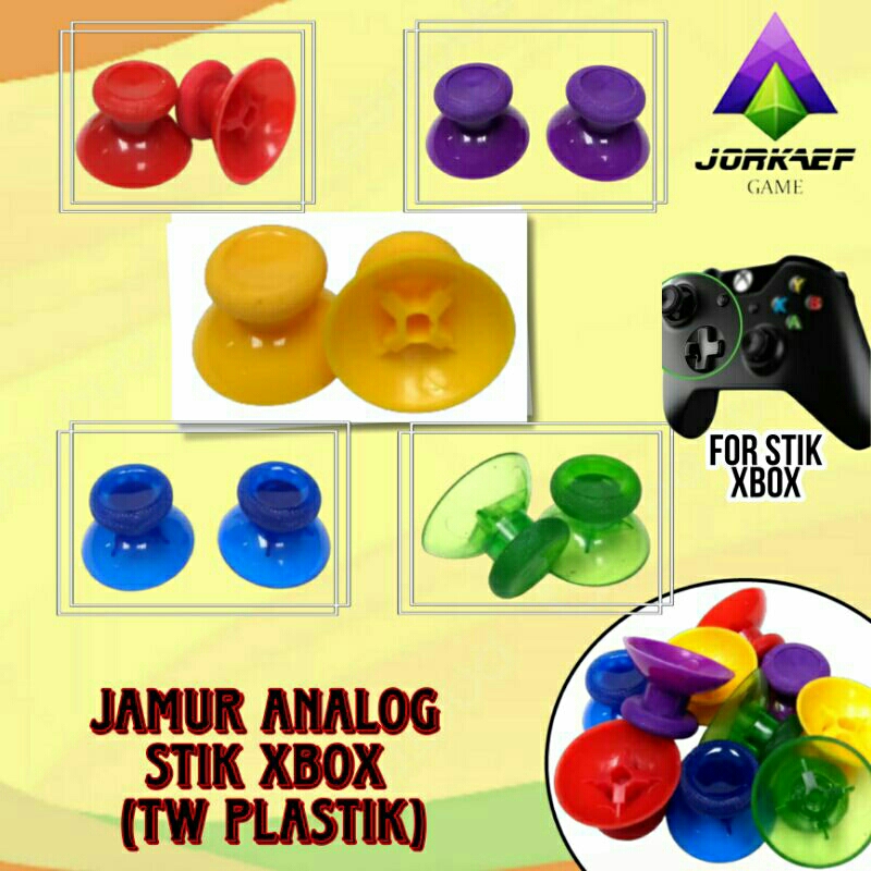 JAMUR ANALOG STIK XBOX TW PLASTIK