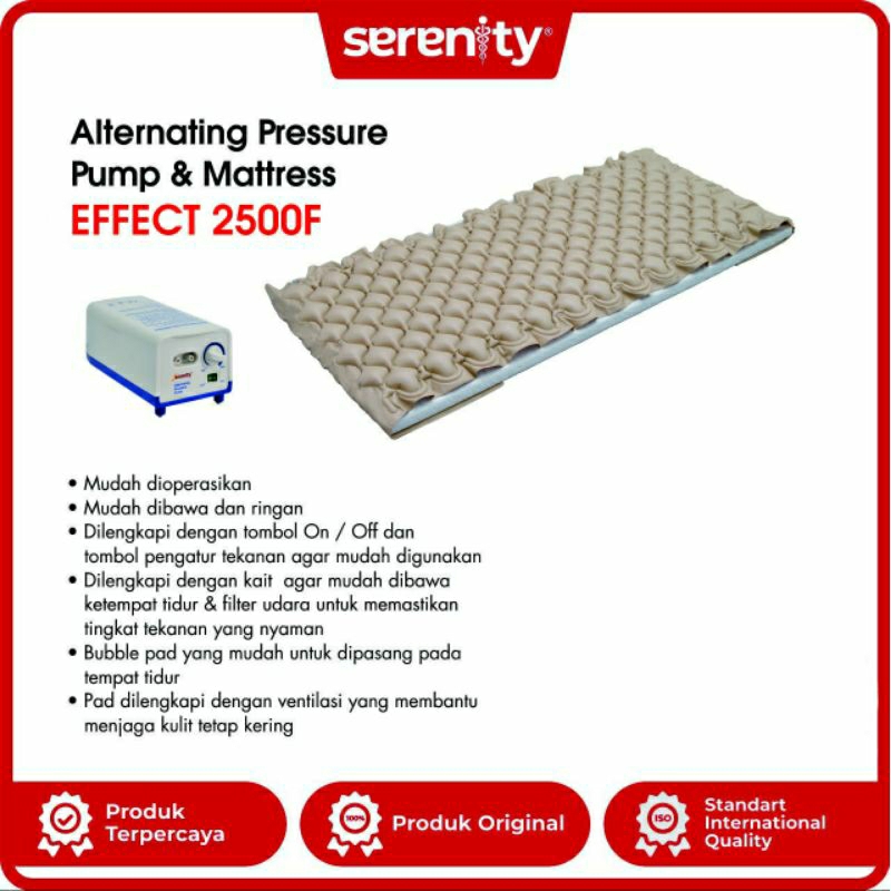 Kasur dicubitus Serenity 2500F / kasur dicubitus serenity / matras decubitus / kasur decubitus