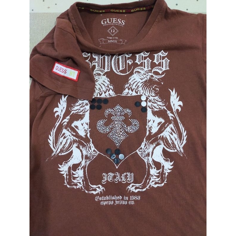 Baju kaos anak cowok Guess Preloved