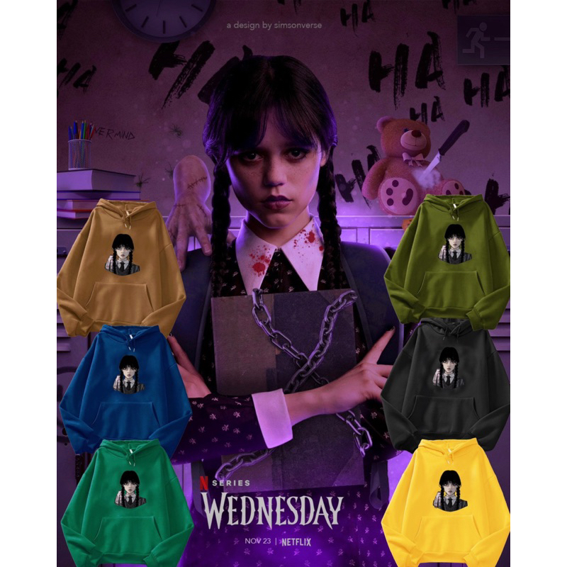 Sweater anak perempuan WEDNESDAY