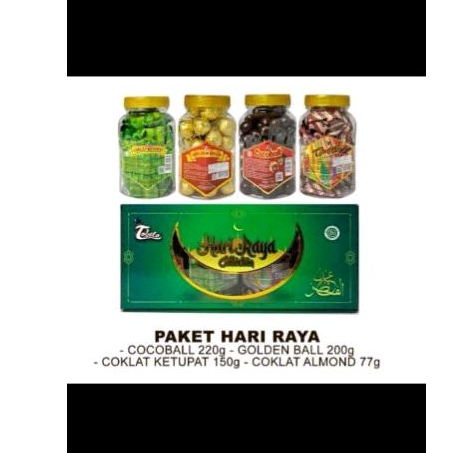 

Hampers Hari Raya Coklat Tobelo isi 4 toples