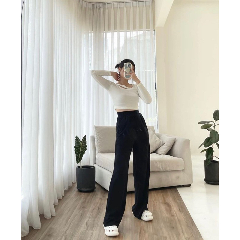 KULOT KNIT HIGHWAIST JUMBO CELANA KULOT KNIT HORNET PREMIUM KULOT RAJUT WANITA