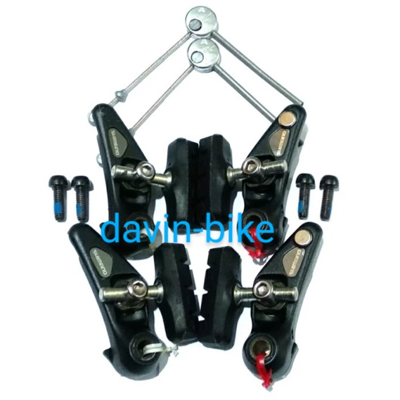 Rem Cantilever Shimano Deore LX BR-M501 Japan Vintage NOS Hitam