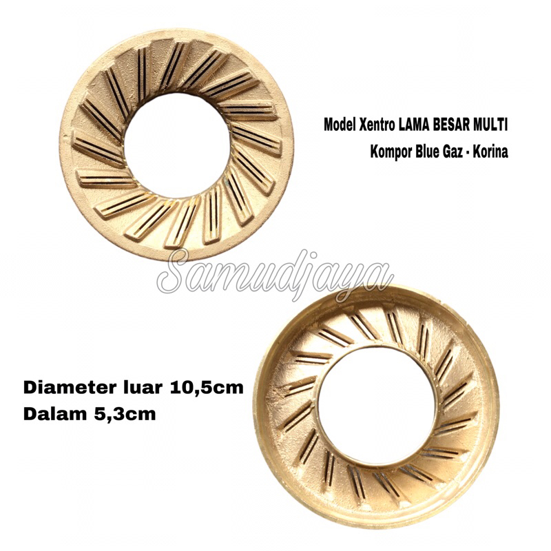 BURNER XENTRO LAMA BESAR - KOMPOR BLUE GAZ-KORINA