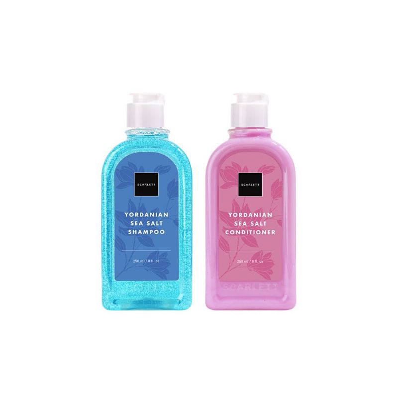 RO | Scarlett Whitening Yordanian Seasalt Shampoo & Conditioner
