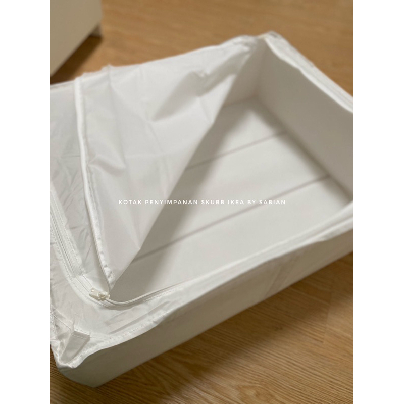 Kotak penyimpanan BESAR skubb IKEA 69x55x19cm