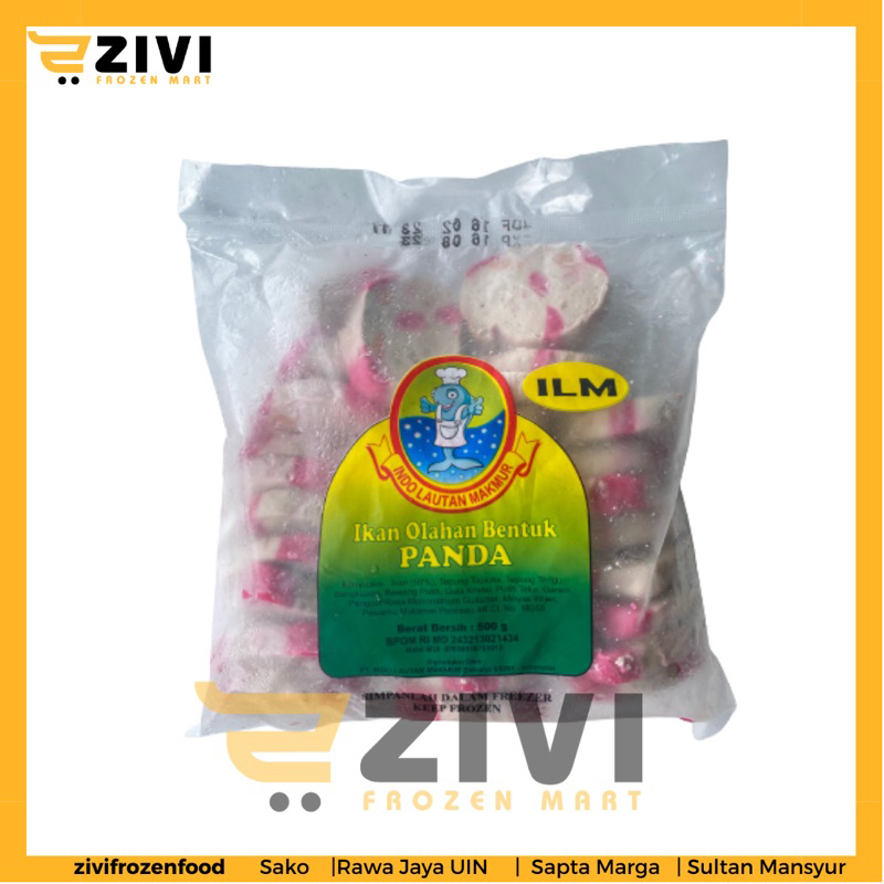 

Ikan olahan panda ILM 500G / ikan olahan bentuk/ jajanan sd