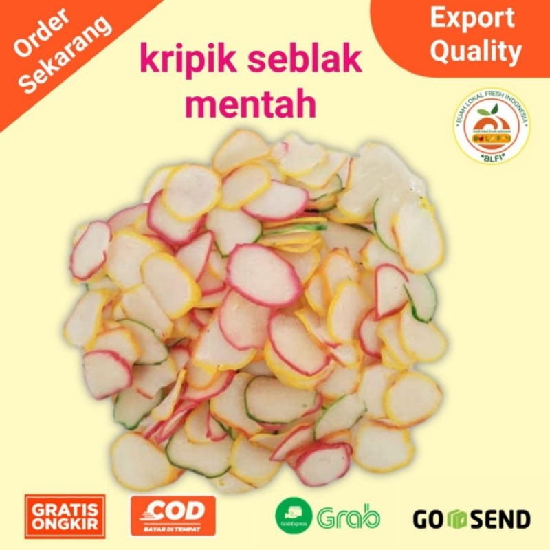 

KERUPUK MENTAH/KERUPUK SEBLAK MENTAH 250gr