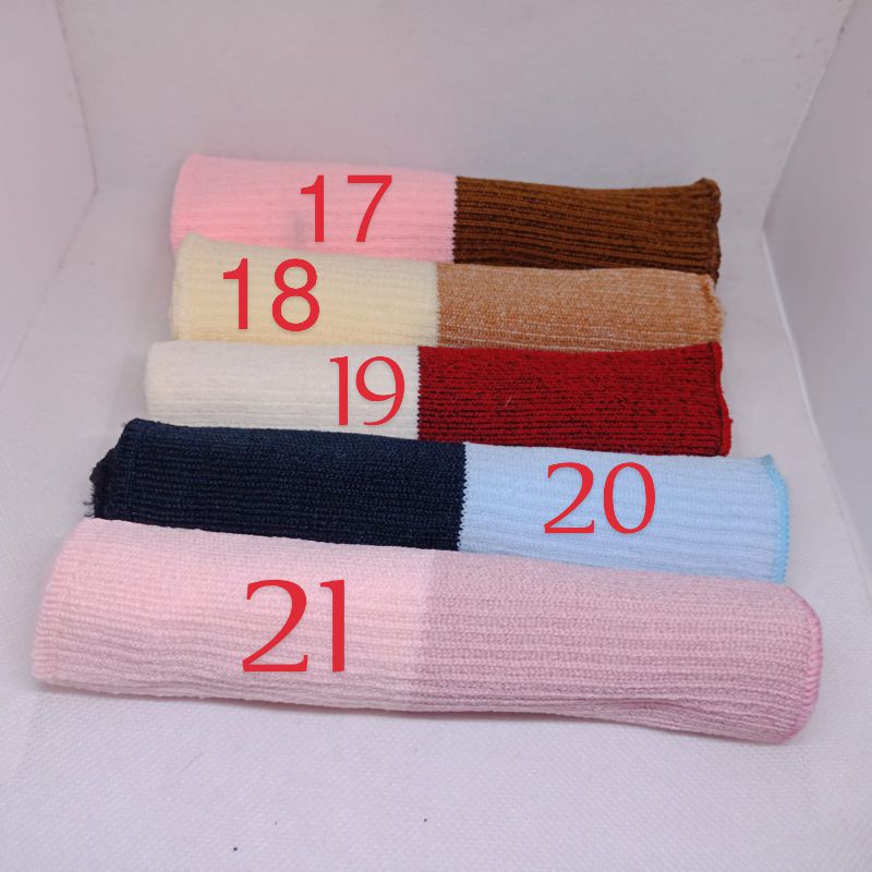 Bando Rajut 2 Warna | Ciput Bandana Dalaman Jilbab