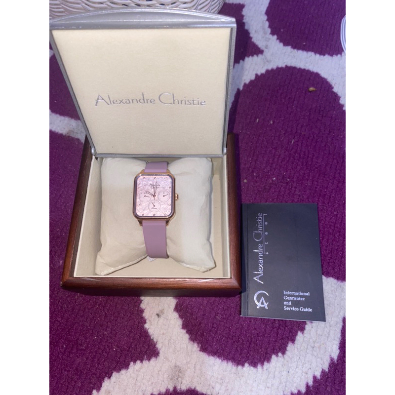 jam tangan Alexandre Christie / AC prelove like new