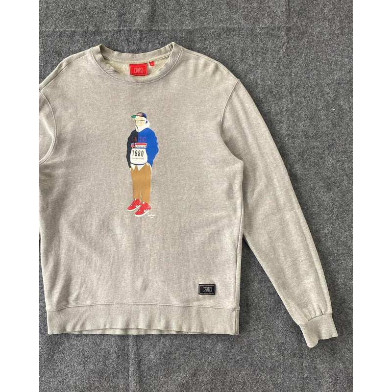 CREWNECK CRITIC SECOND BRANDED ORIGINAL