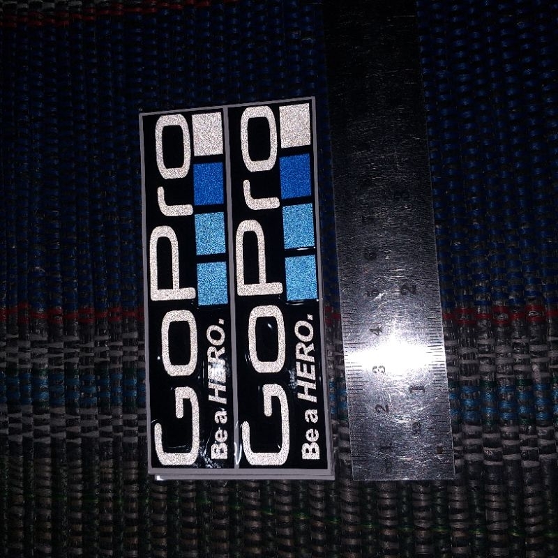 

sticker GOPRO panjag isi 2