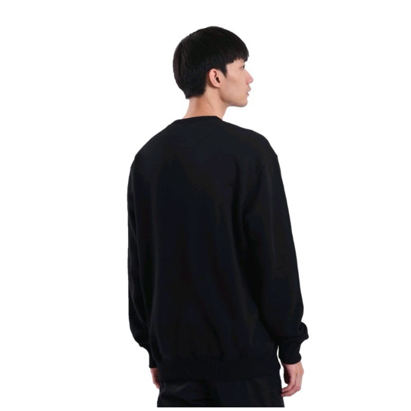 Roughneck Sweater crewneck College Sig happy (CN01)