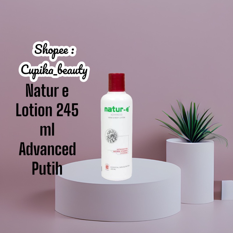 &lt;uo.x&gt; [ 245 ml putih advanced ] natur e handbody lotion advanced putih || lotion natur e 245 ml putih