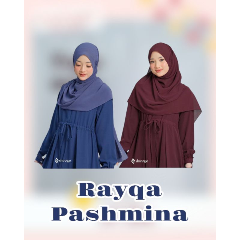 RAYQA PASHMINA & RAYQA DRESS ORIGINAL BY SILMEE SHUVAYE INDONESIA