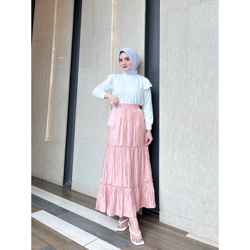 Alesha Skirt | Rok Shimmer Rok Shining Cotton Shimmer