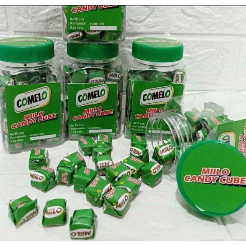

comello miilo candy cube toples isi 50 pcs