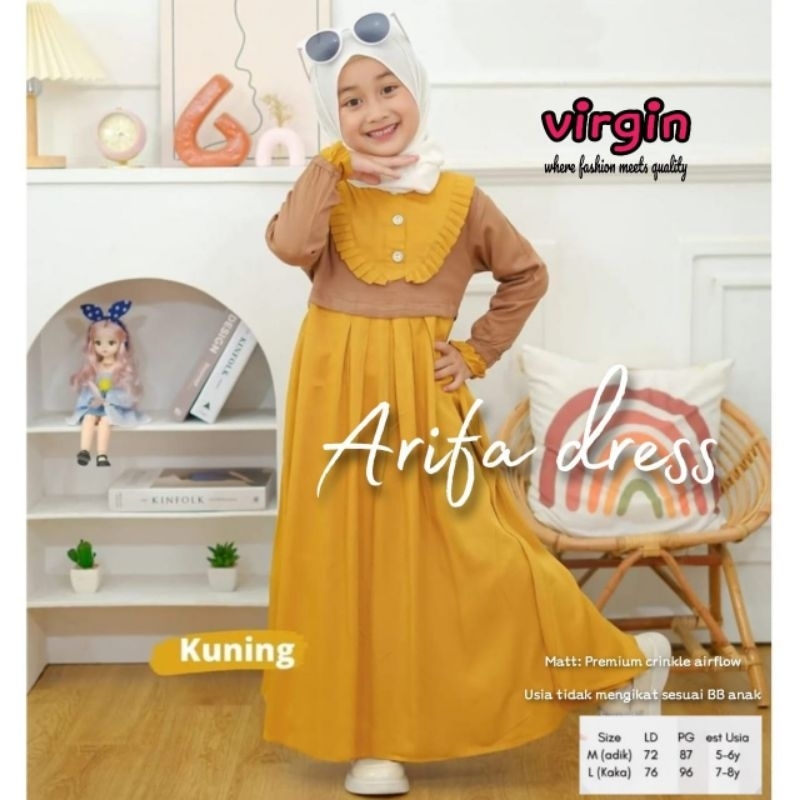 Arifa dress||Dress anak terbaru
