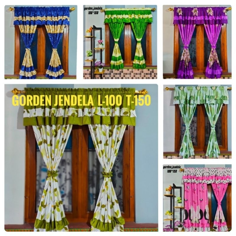 Gorden Jendela Pendek