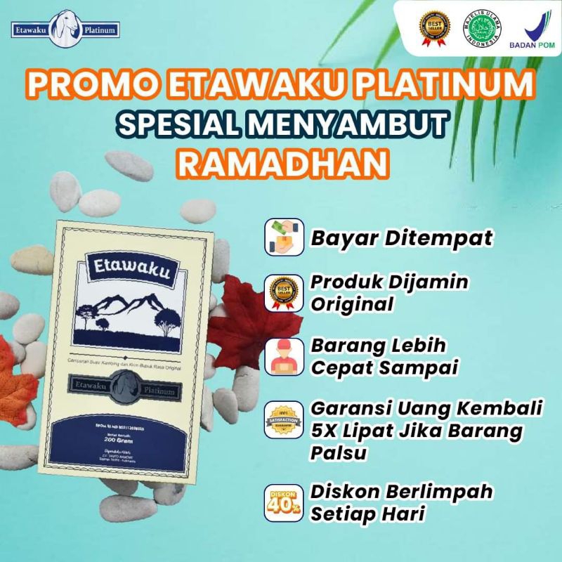 

SUSU KAMBING ETAWAKU PLATINUM ORIGINAL ASLI