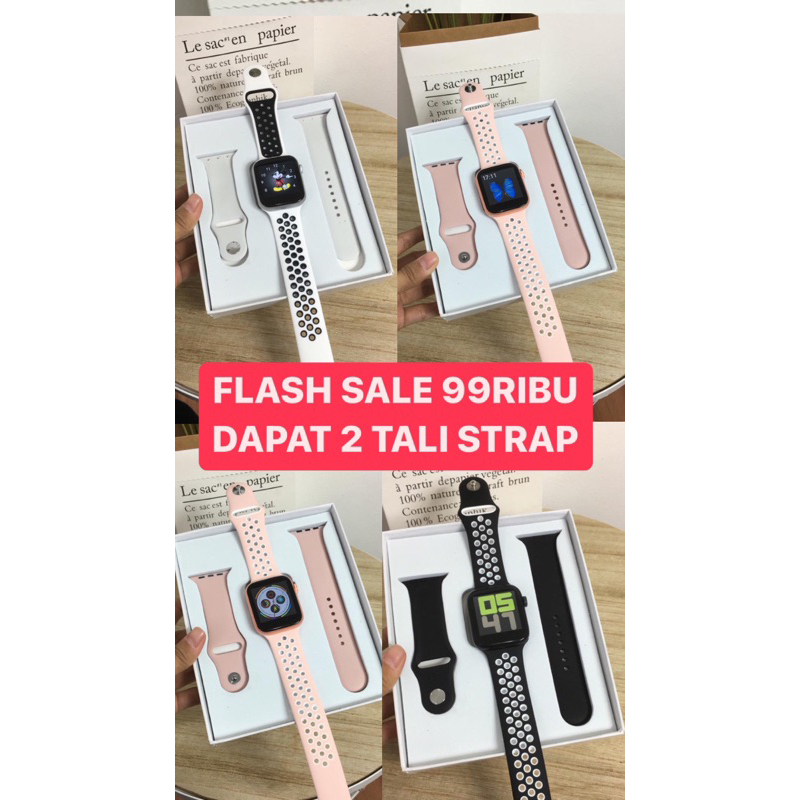 Smartwatch S5 dapat 2 tali strap