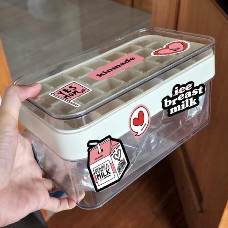 Kinmade Milk Cube Tray | Tempat Simpan Asip