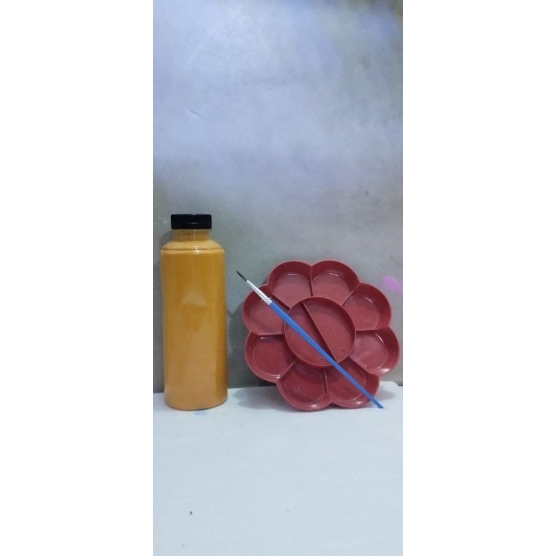 

CAT lukis akrilik-kanvas+(kuas-palet) kemasan 250ML