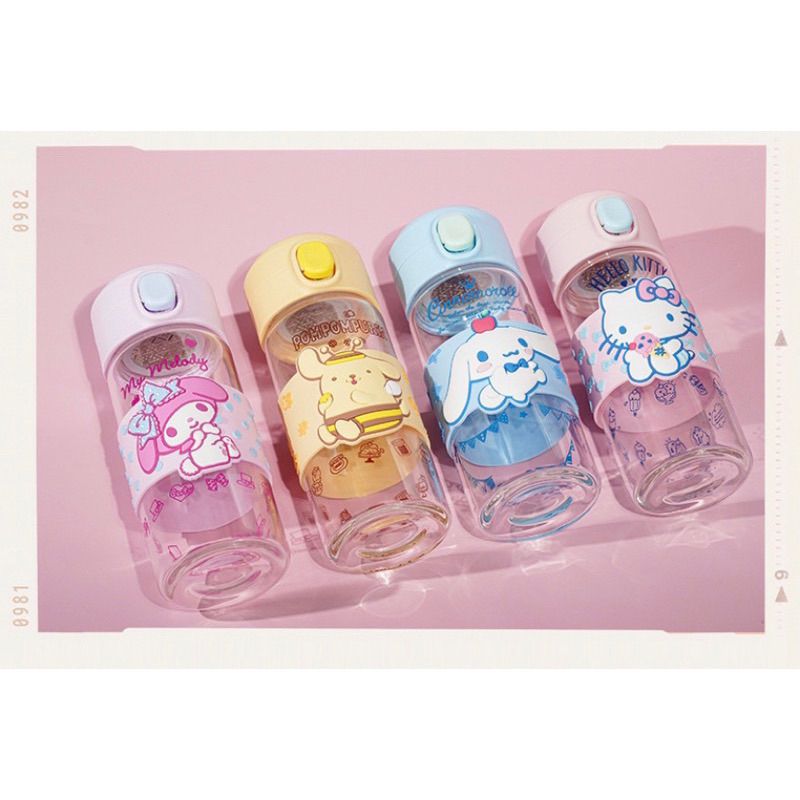 Botol Minum Anak Melody Cinnamoroll Kuromi Kitty BPA Free