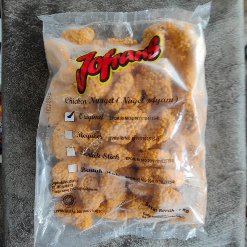 

JOFRANS NUGGET CEISPY 1KG