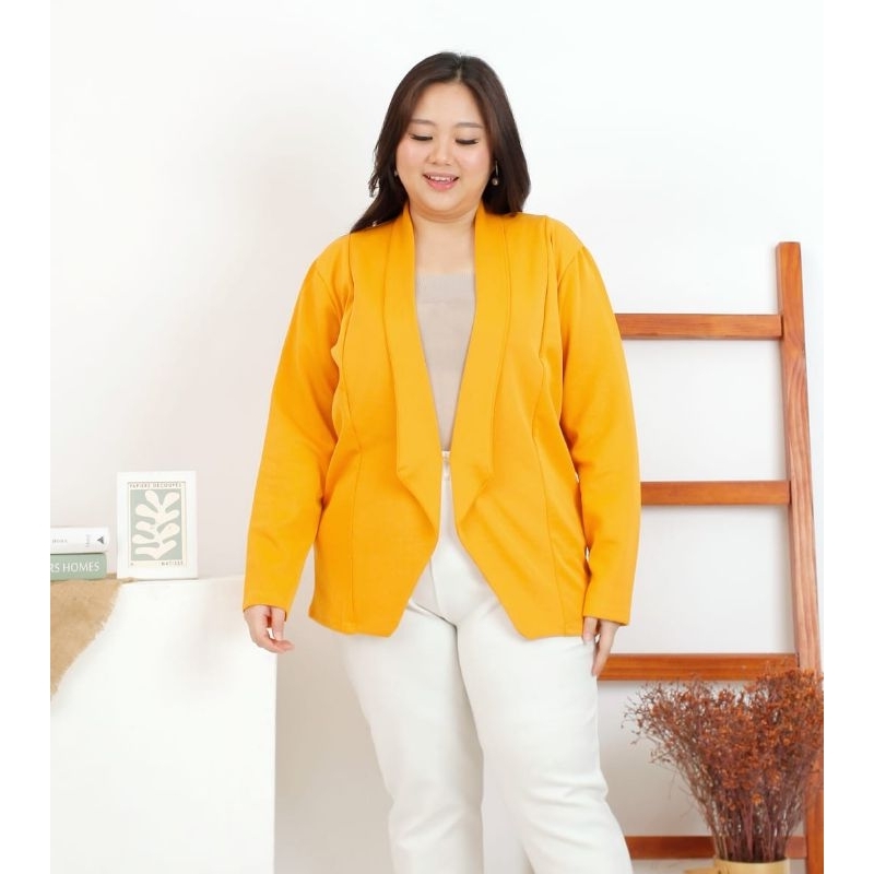 (NEW!!) BLAZER BIGSIZE ATASAN BLAZER JUMBO BLAZER SCUBA