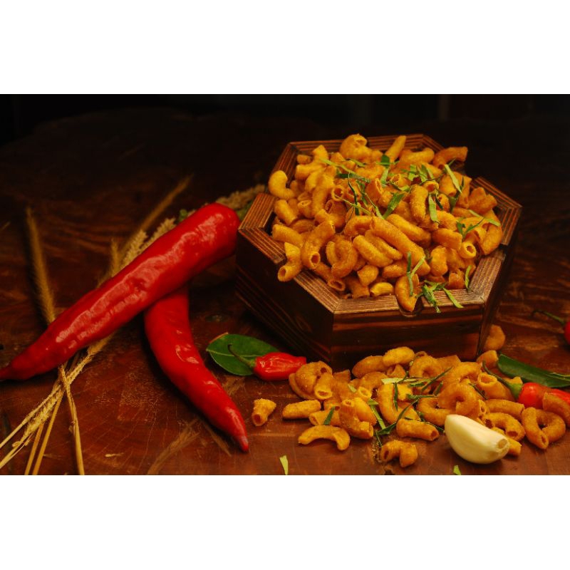 

makaroni original daun jeruk