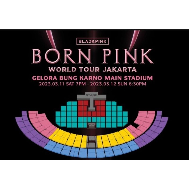 Tiket Blackpink Born Pink