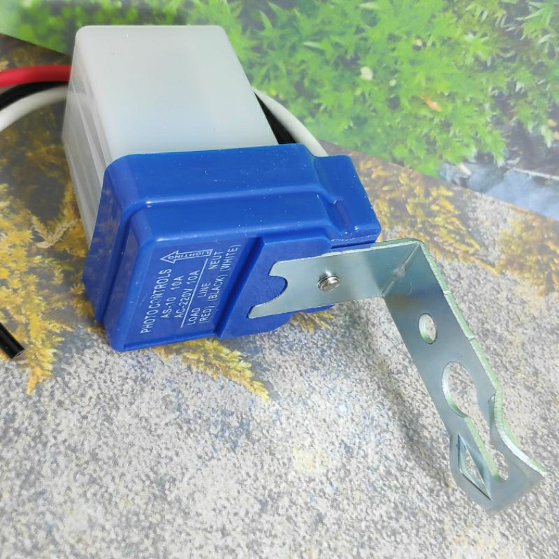photocell Ac 220V 10A sensor saklar siang malam otomatis ON Off Sensor cahaya saklar otomatis on off