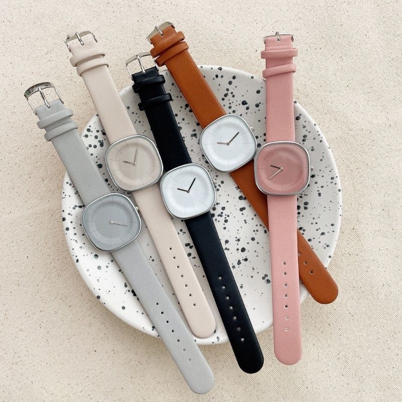 JAM TANGAN QUARTZ / JAM TANGAN POLOS / JAM TANGAN FASHION WANITA