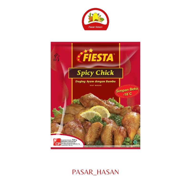 

500gr Spicy Chick Fiesta | Frozen Food | Pasar Hasan