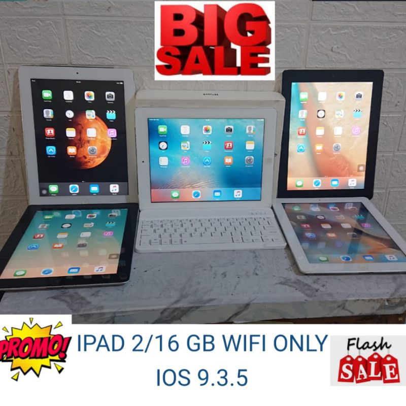 IPAD 2/16 GB WI-FI ONLY BONUS KEYBOARD MINUS SUARA OFF