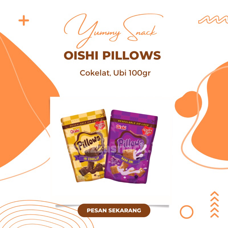 

Oishi Pillows 100gr