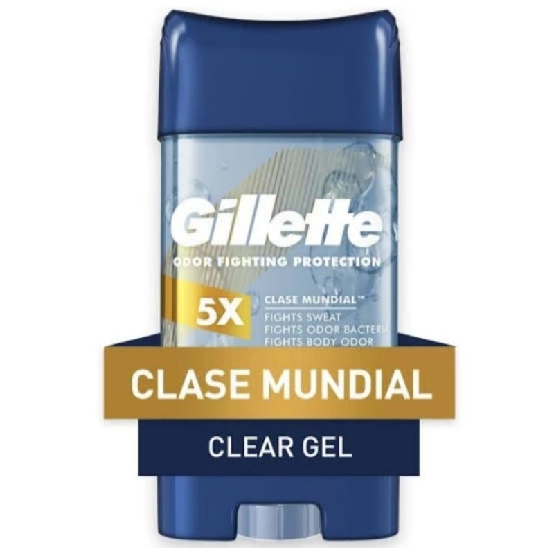 Gillette Antiperspirant Deodorant Gel Clase Mundial 107gr